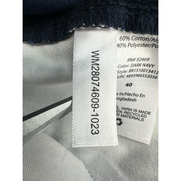 Brahma Ripstop Cargo Shorts Mens 40 Dark Navy Relaxed Fit 10 Inch Inseam Utility - Picture 9 of 12